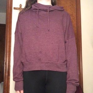 Purple hoodie